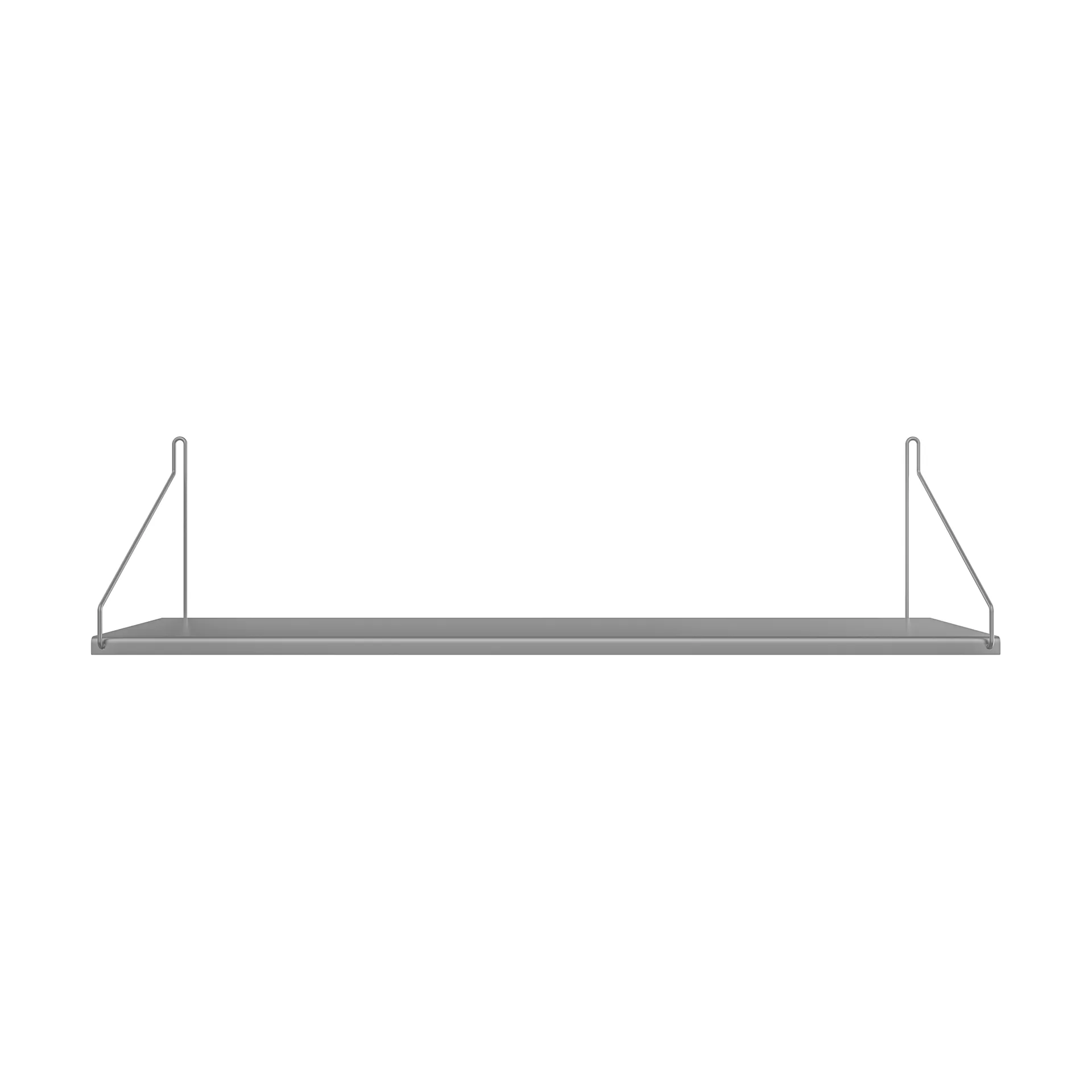 Półka ścienna Single Shelf, Stal nierdzewna, 80x20 cm FRAMA