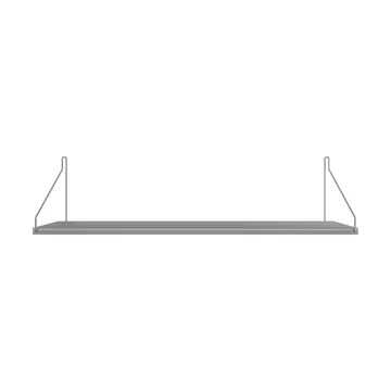 Półka ścienna Single Shelf - Stal nierdzewna, 80x20 cm - FRAMA
