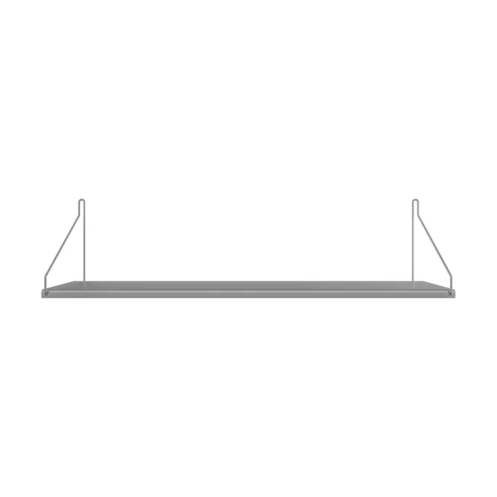 Półka ścienna Single Shelf - Stal nierdzewna, 80x20 cm - FRAMA