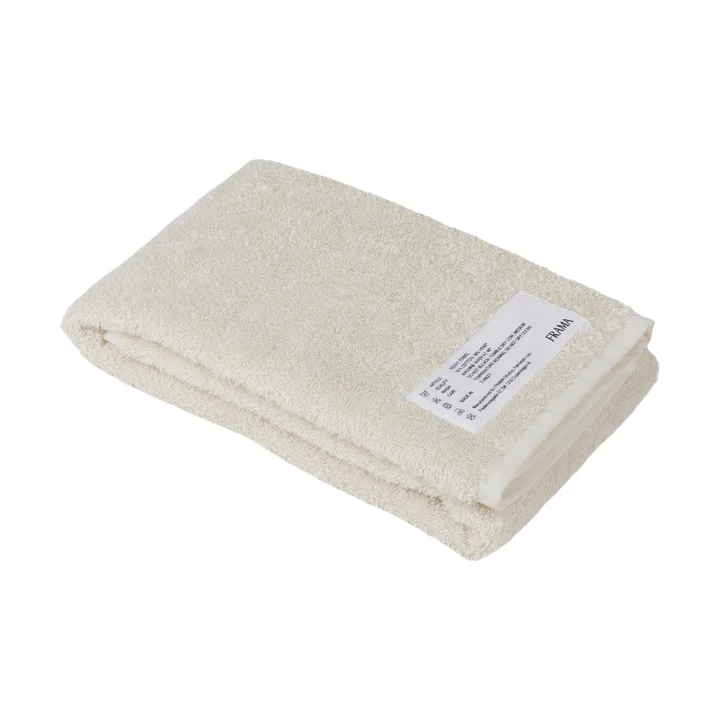 Ręcznik Heavy Towel 80x50 cm - Bone white (biały) - FRAMA