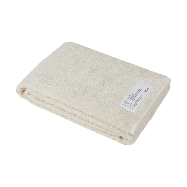 Ręcznik kąpielowy Heavy Towel 140x70 cm - Bone white (biały) - FRAMA