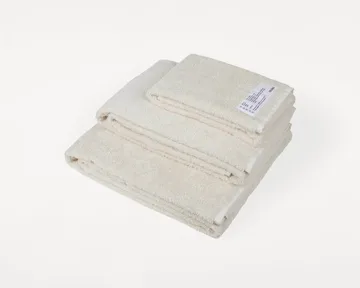 Ręcznik kąpielowy Heavy Towel 150x100 cm - Bone white (biały) - FRAMA