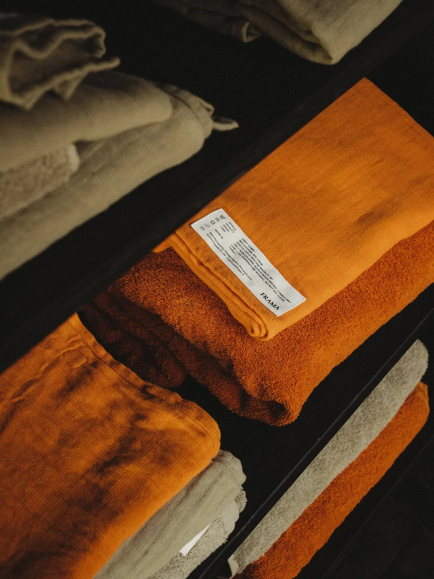Ręcznik kąpielowy Heavy Towel 150x100 cm, Burnt orange (orange) FRAMA