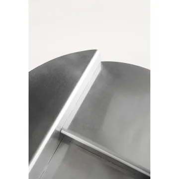 Stolik boczny Rivet - Aluminium, Ø51,3x40 cm - FRAMA