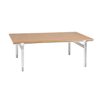 Stolik kawowy Union - Aluminium-jesion w ciepłym brązie, 97x60x34,5 cm - FRAMA