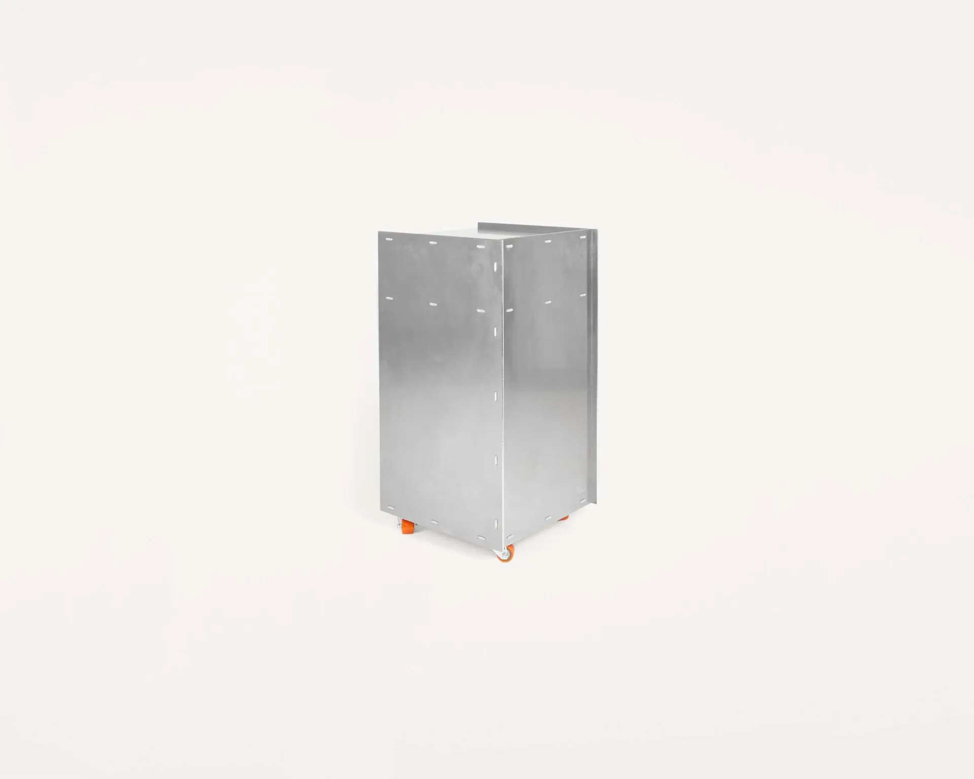 Stolik pomocniczy na kółkach Rivet Cart, Aluminium, 32,8x33,8x65 cm FRAMA