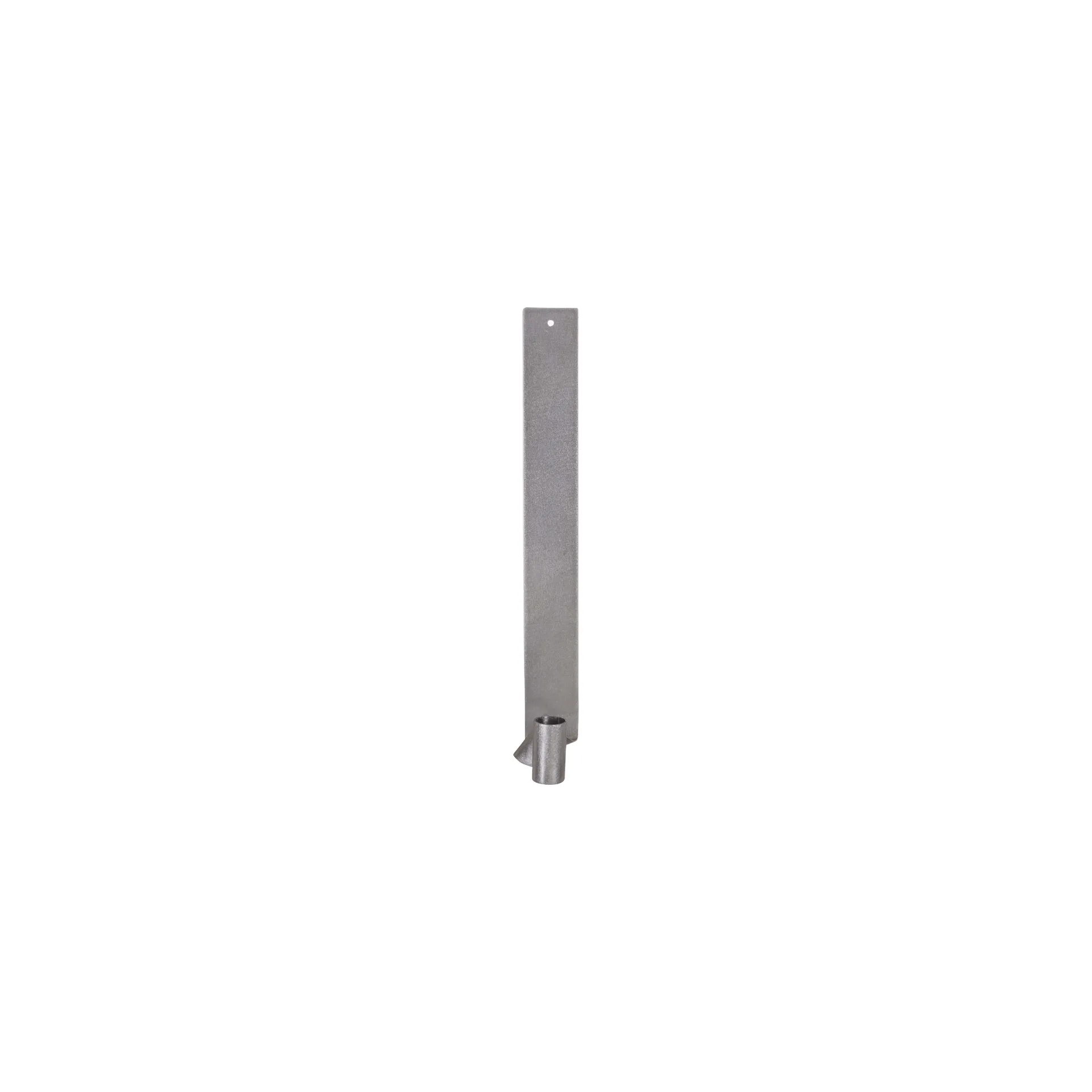 Świecznik ścienny Ornament, Stal nierdzewna, long, 35,8 cm FRAMA
