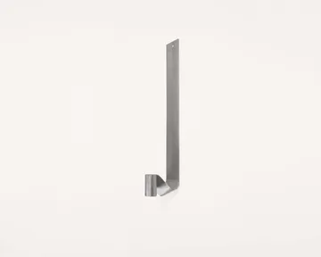 Świecznik ścienny Ornament - Stal nierdzewna, long, 35,8 cm - FRAMA