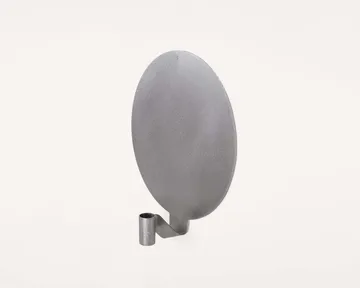 Świecznik ścienny Ornament - Stal nierdzewna, round, 28,2 cm - FRAMA