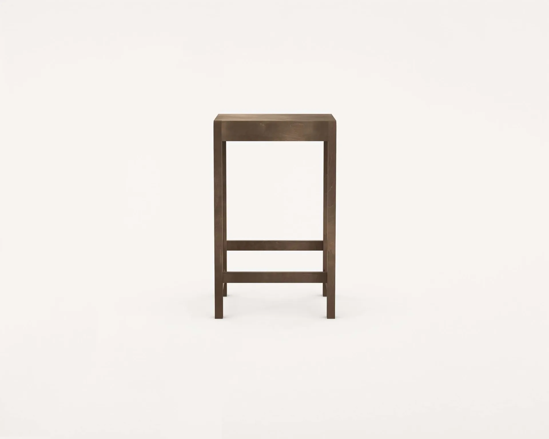 Taboret barowy Stool 01, Brzoza ciemnobrązowa, 65 cm FRAMA