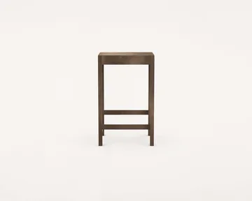 Taboret barowy Stool 01 - Brzoza ciemnobrązowa, 65 cm - FRAMA