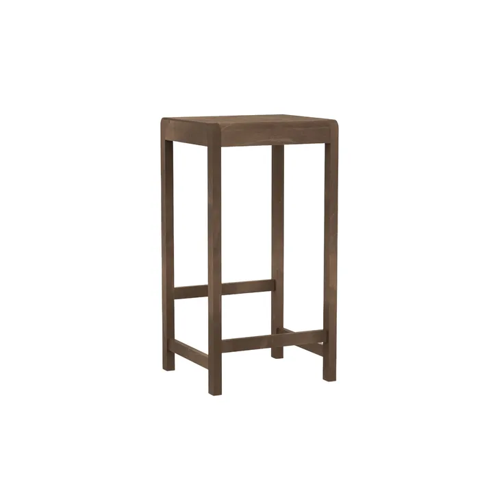 Taboret barowy Stool 01 - Brzoza ciemnobrązowa, 76 cm - FRAMA