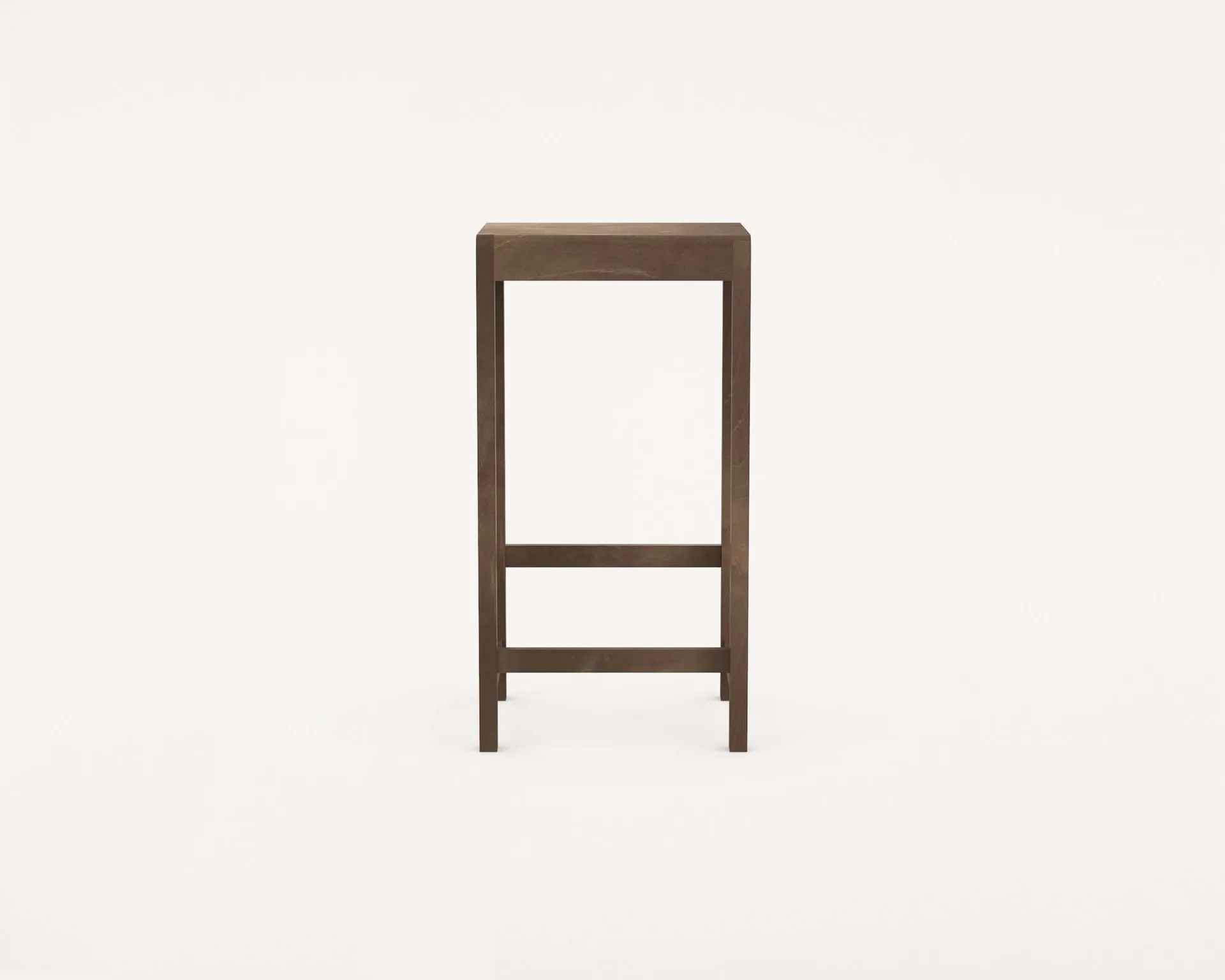 Taboret barowy Stool 01, Brzoza ciemnobrązowa, 76 cm FRAMA