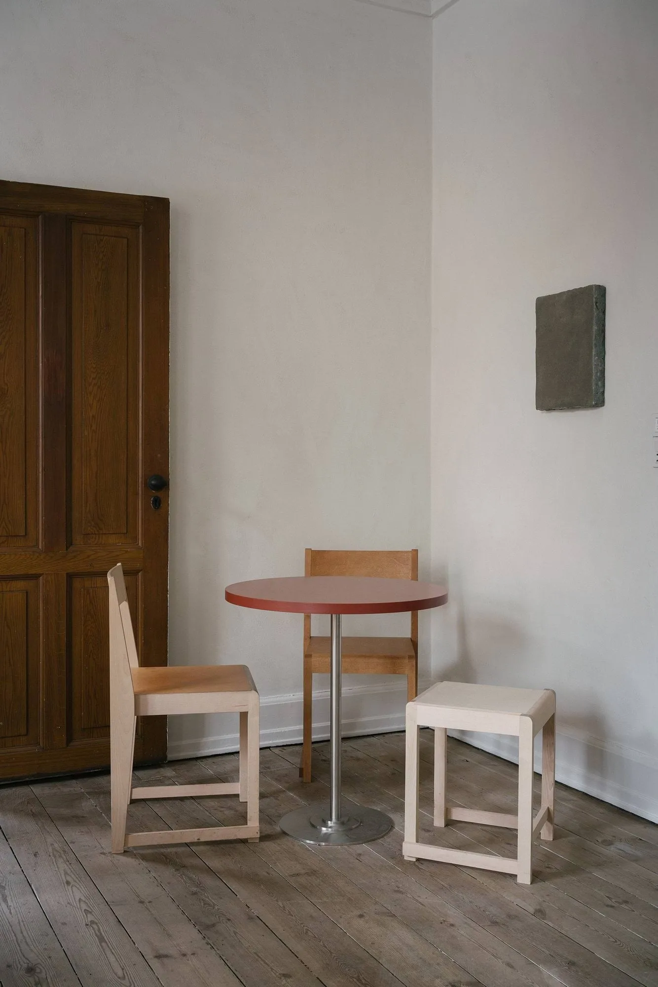 Taboret Low Stool 01, Brzoza FRAMA