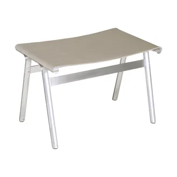 Taboret Union - Aluminium-Sandstone Linen, wys.: 40,6 cm - FRAMA