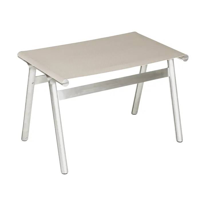 Taboret Union - Aluminium-Sandstone Mesh, wys.: 40,6 cm - FRAMA
