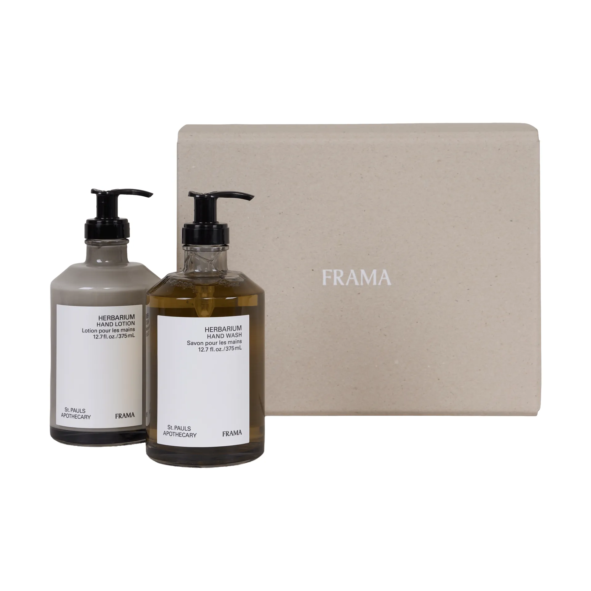 Zestaw prezentowy FRAMA mydło do rąk + balsam do rąk, Herbarium FRAMA