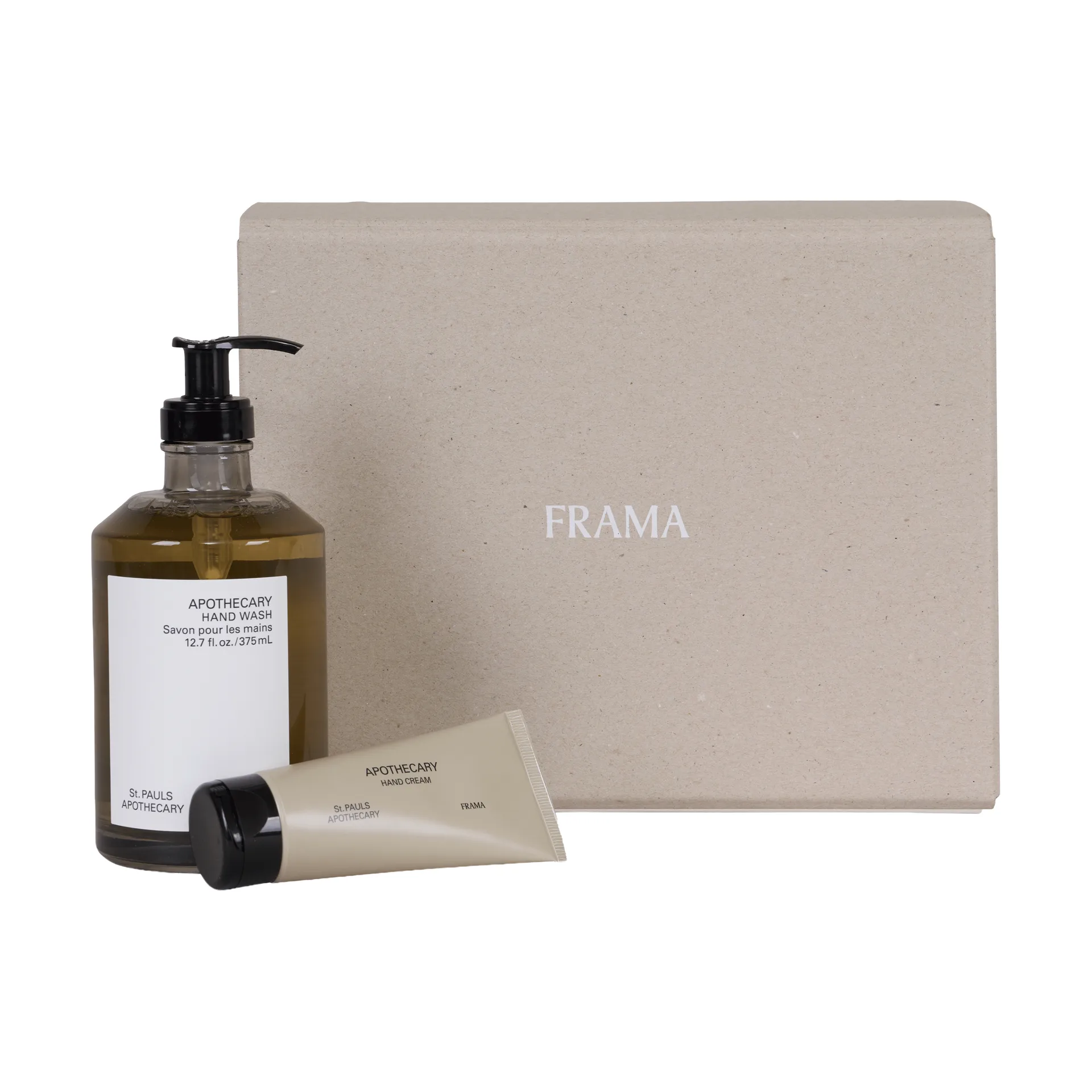 Zestaw prezentowy FRAMA mydło do rąk + krem do rąk, Apothecary FRAMA