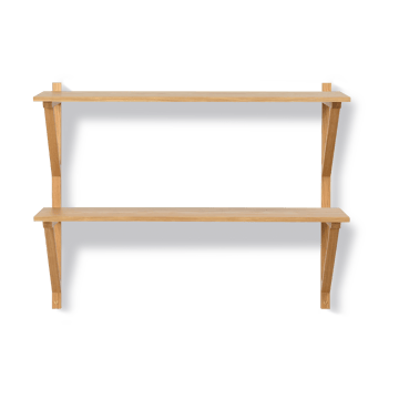 BM29 półka 78x61 cm - Dąb lakierowany - Fredericia Furniture