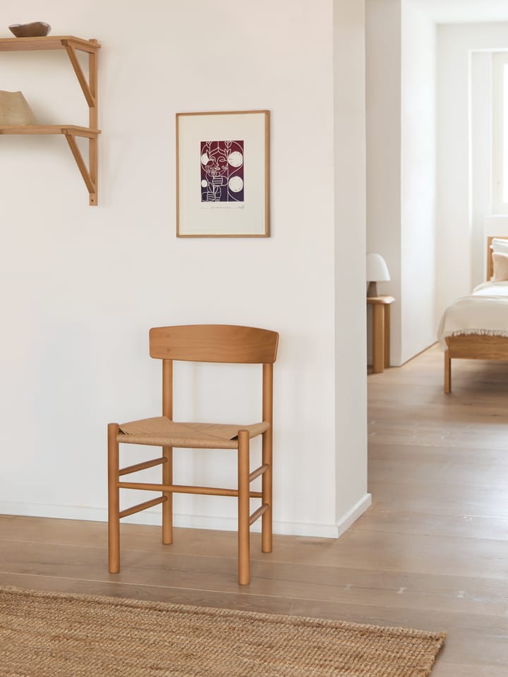 BM29 półka 78x61 cm, Dąb lakierowany Fredericia Furniture