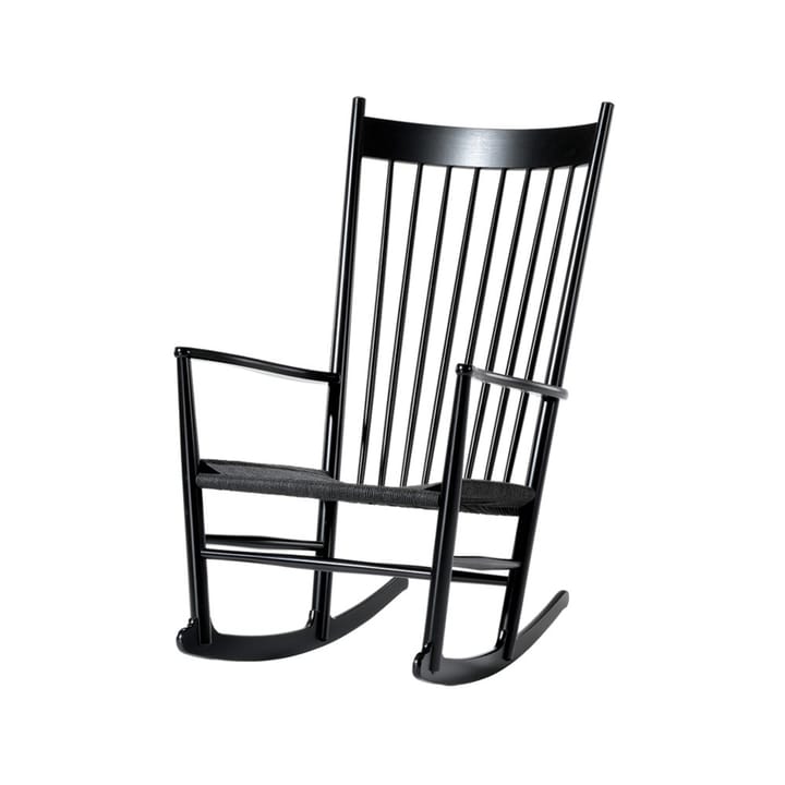 Fotel bujany J16  - Czarny - dąb czarny lakierowany - Fredericia Furniture