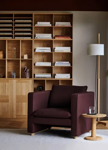 Fotel lounge Jota - Vidar 693-jasno olejowany dąb - Fredericia Furniture