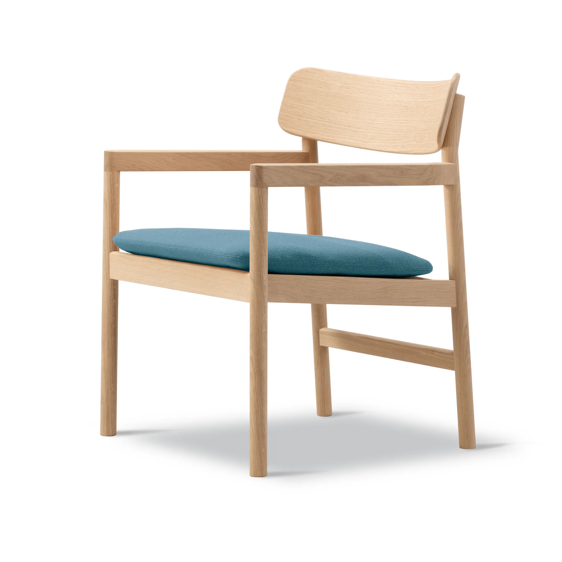 Fotel lounge, Vidar 733-jasno olejowany dąb Fredericia Furniture