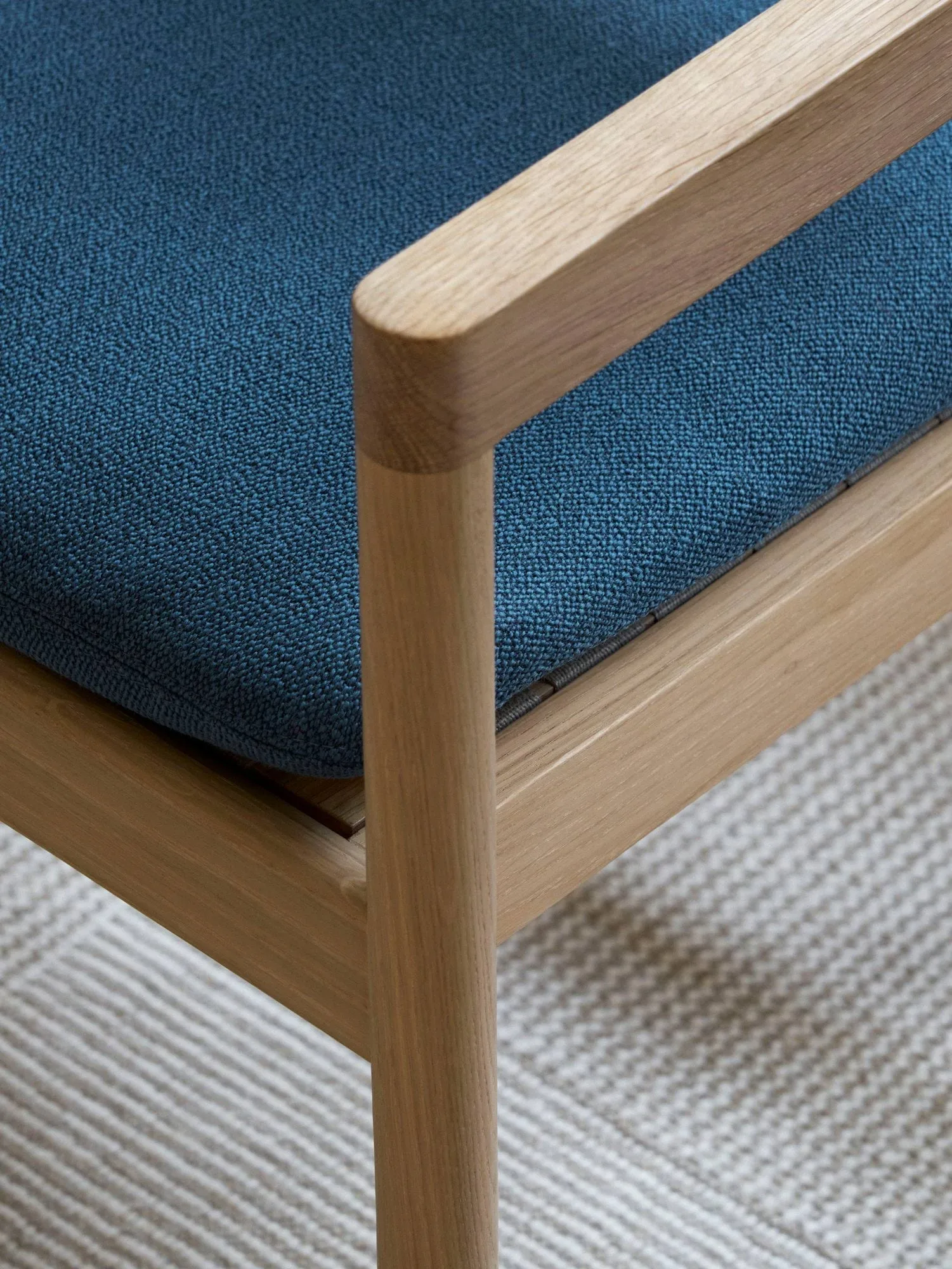 Fotel lounge, Vidar 733-jasno olejowany dąb Fredericia Furniture