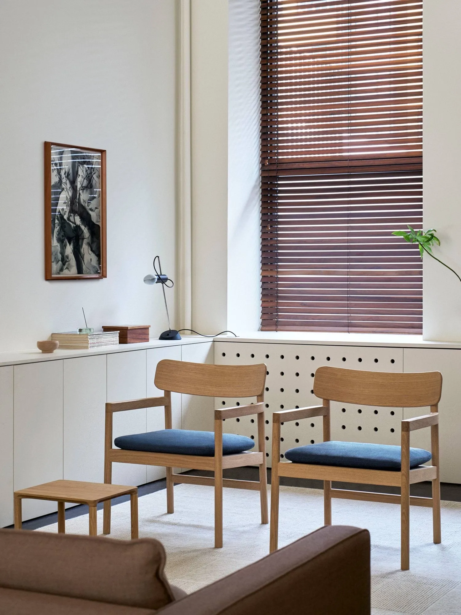 Fotel lounge, Vidar 733-jasno olejowany dąb Fredericia Furniture