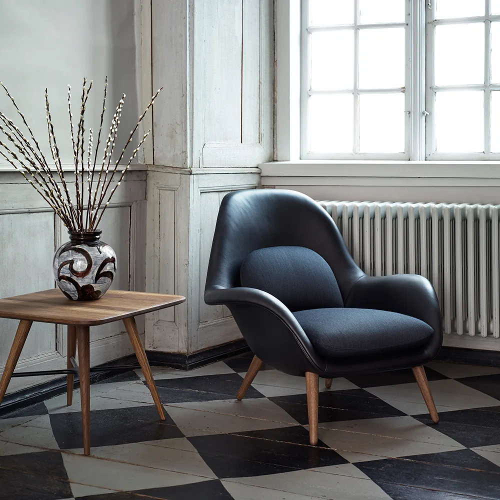 Fotel Swoon, Klon 192-olejowany dąb Fredericia Furniture