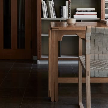 Fotel z podłokietnikami BM62 - Rattan - stelaż olejowany - Fredericia Furniture