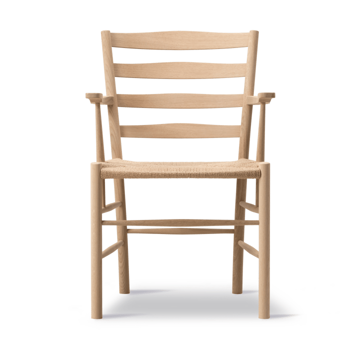 Fotel z podłokietnikami Klint, Plecionka naturalna - dąb natłuszczany mydłem Fredericia Furniture