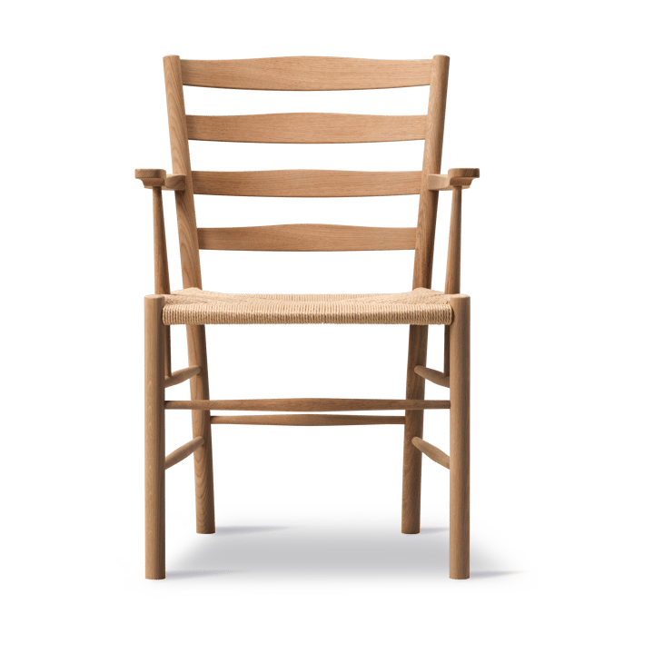 Fotel z podłokietnikami Klint, Plecionka naturalna - dąb olejowany Fredericia Furniture
