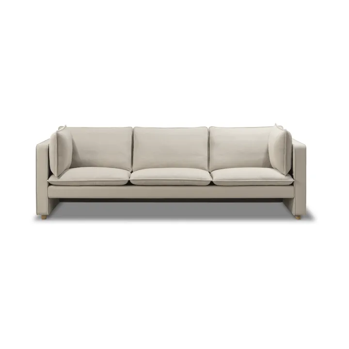 Jota sofa - Vidar 146-jasno olejowany dąb, 231 cm, 3-osobowa sofa - Fredericia Furniture