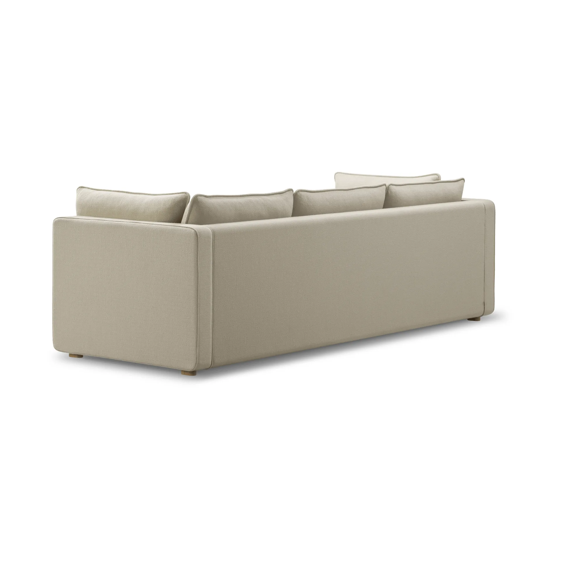 Jota sofa, Vidar 146-jasno olejowany dąb, 231 cm, 3-osobowa sofa Fredericia Furniture