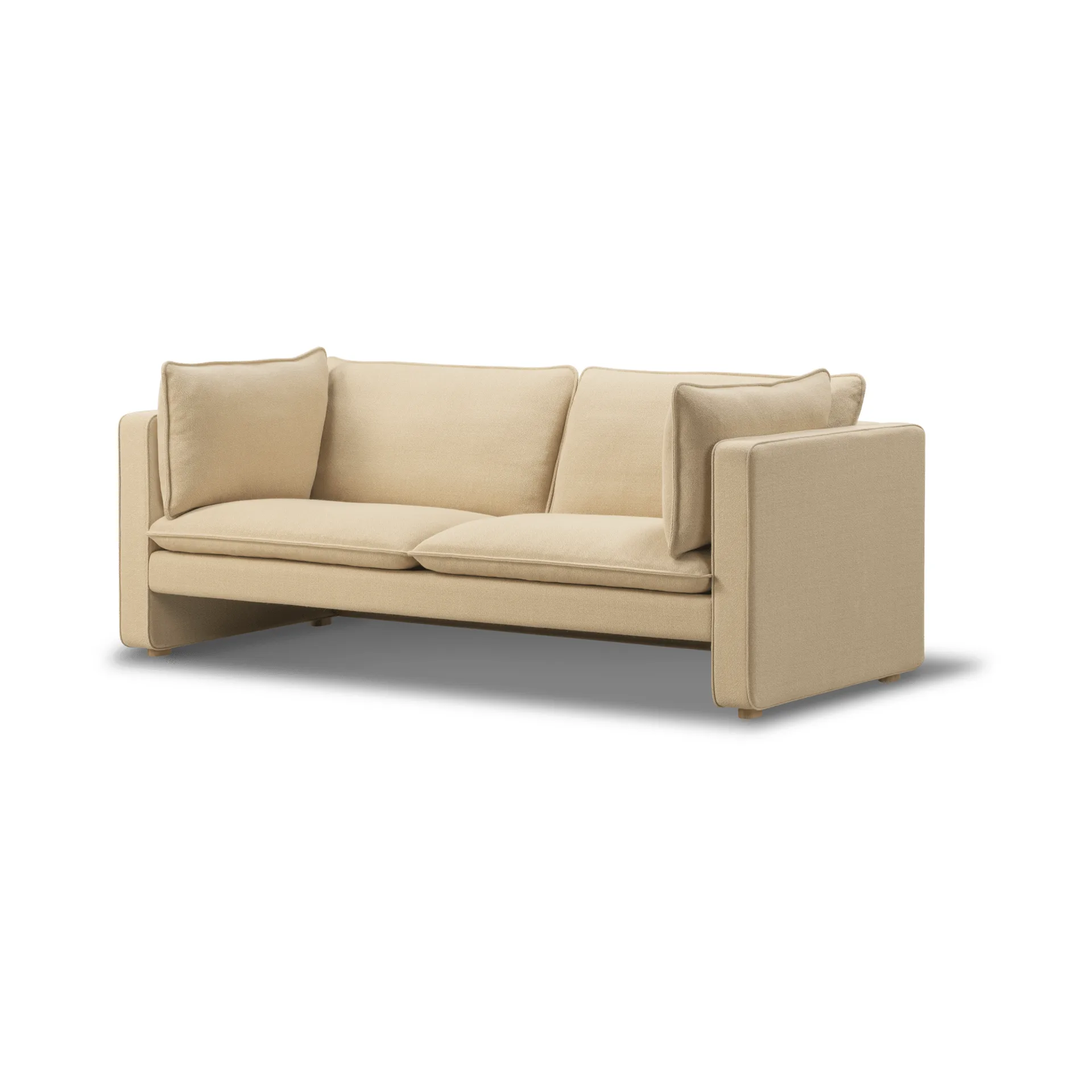 Jota sofa, Vidar 323-jasno olejowany dąb, 185 cm, 2-osobowa Fredericia Furniture