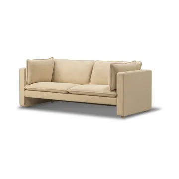 Jota sofa - Vidar 323-jasno olejowany dąb, 185 cm, 2-osobowa - Fredericia Furniture