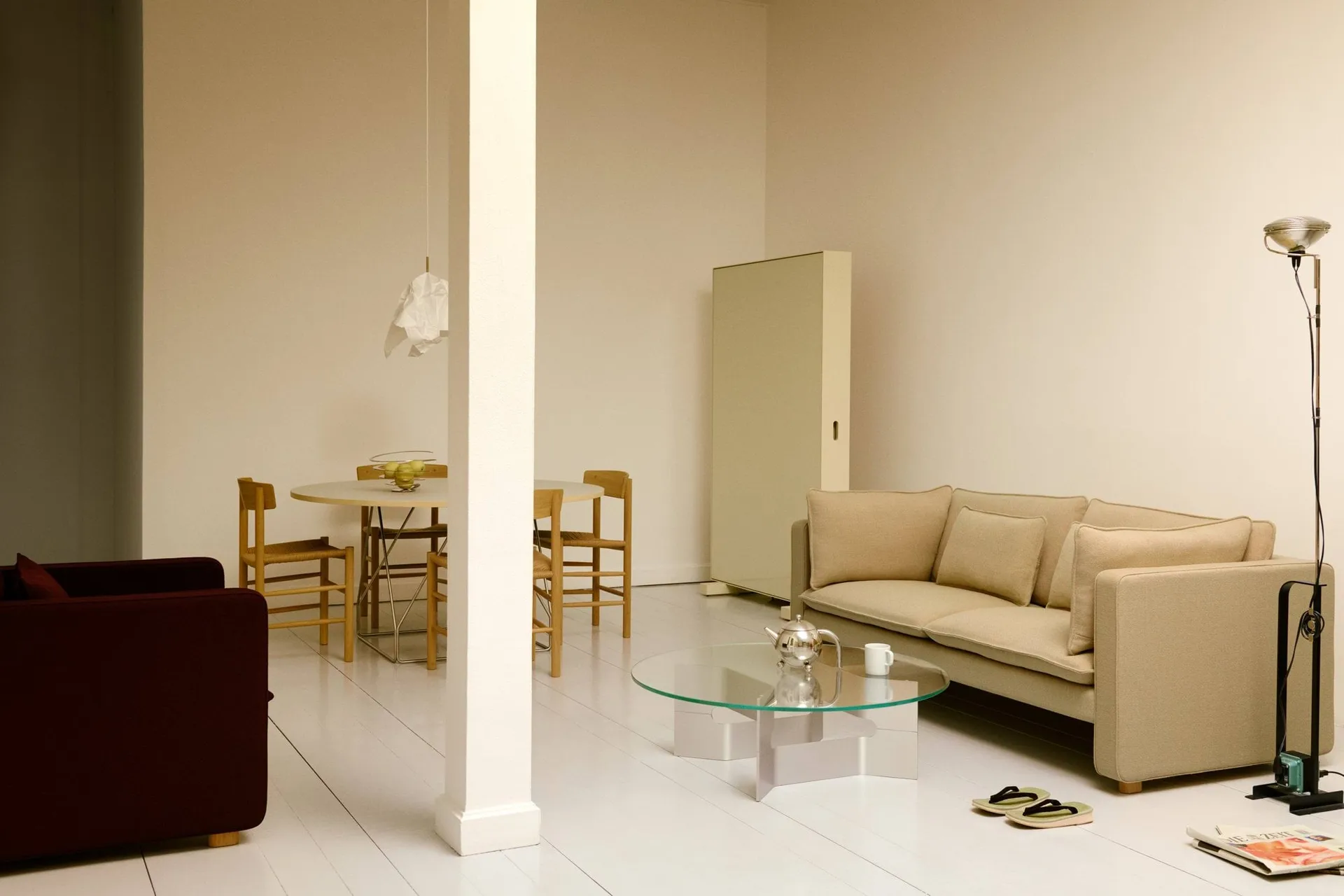 Jota sofa, Vidar 323-jasno olejowany dąb, 185 cm, 2-osobowa Fredericia Furniture