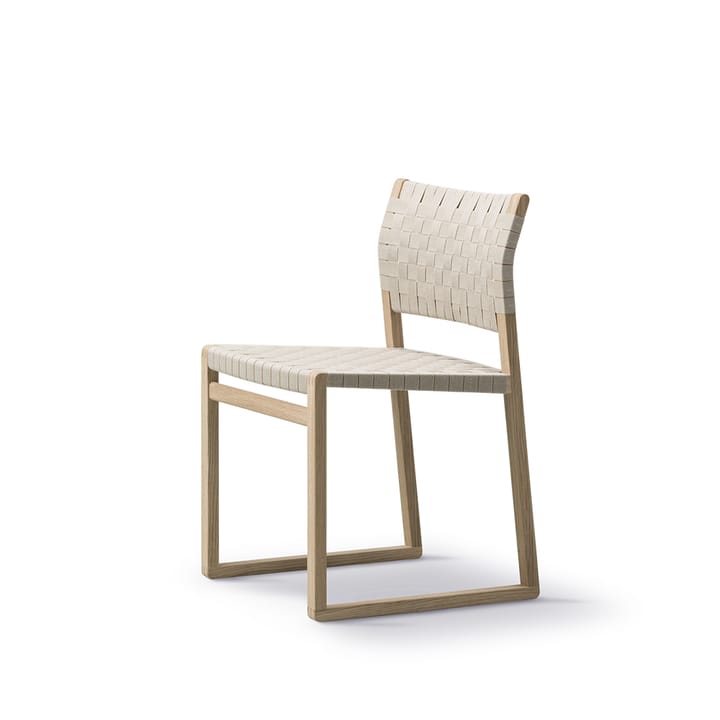 Krzesło BM61 - Plecionka naturalna - stelaż olejowany - Fredericia Furniture