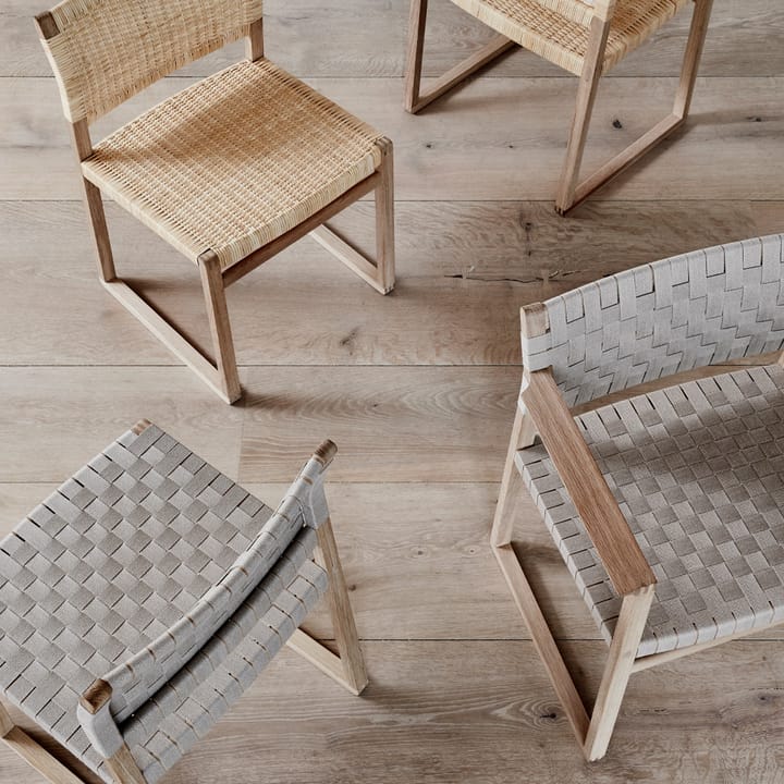 Krzesło BM61, Rattan - stelaż olejowany Fredericia Furniture
