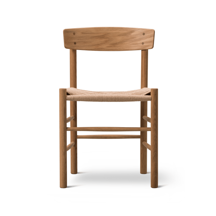 Krzesło J39 - Dąb olejowany - plecionka naturalna - Fredericia Furniture