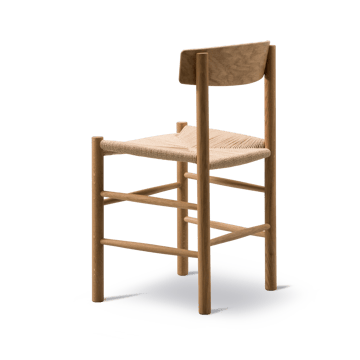 Krzesło J39 - Dąb olejowany - plecionka naturalna - Fredericia Furniture