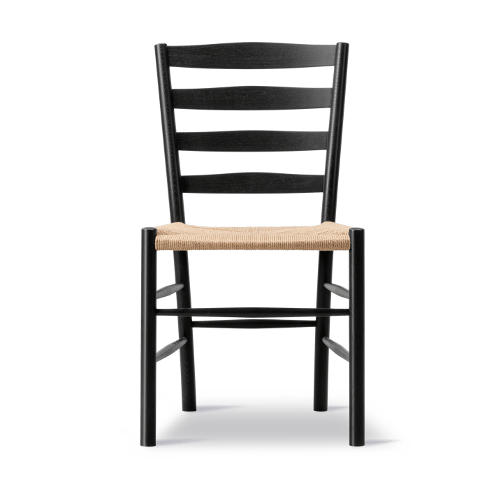 Krzesło Klint, Plecionka naturalna - dąb czarny lakierowany Fredericia Furniture