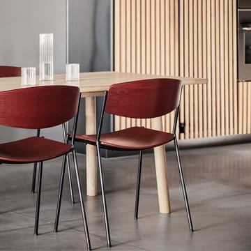 Krzesło Lynderup 3080 - Jesion czerwony - stelaż stalowy czarny - Fredericia Furniture