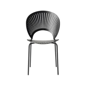 Krzesło Trinidad 3398 - Jesion czarny bejcowany - nogi czarne - Fredericia Furniture