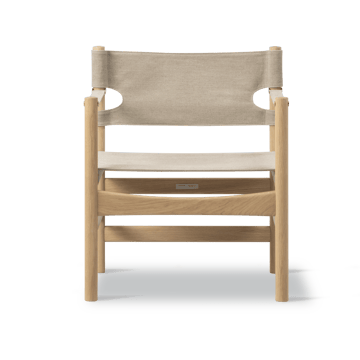 Krzesło z podłokietnikami Canvas 21 - Canvas naturalny - dąb olejowany - Fredericia Furniture