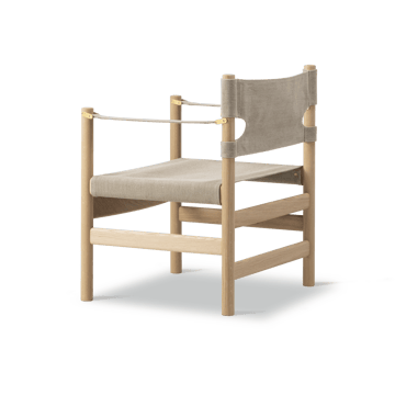 Krzesło z podłokietnikami Canvas 21 - Canvas naturalny - dąb olejowany - Fredericia Furniture