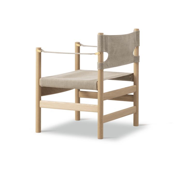 Krzesło z podłokietnikami Canvas 21, Canvas naturalny - dąb olejowany Fredericia Furniture