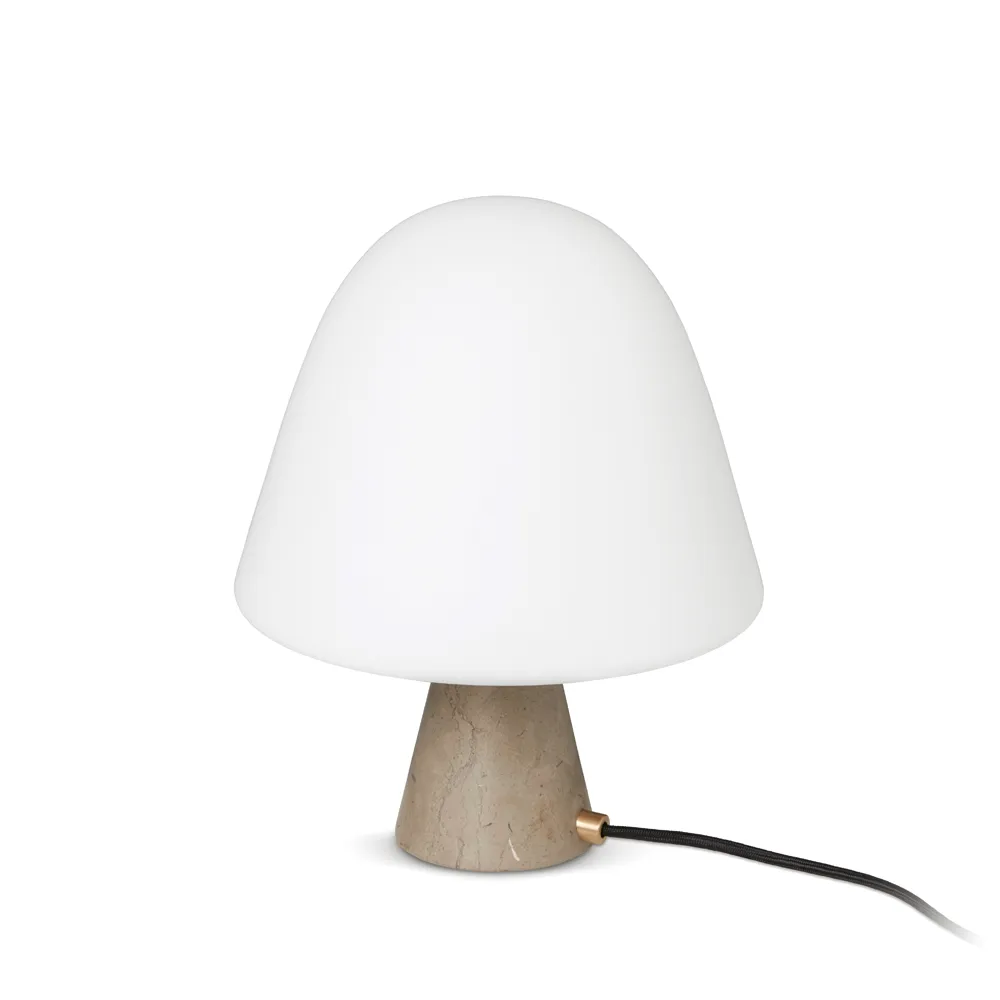 Lampa stołowa Meadow, Opal - dark atlantico limestone Fredericia Furniture