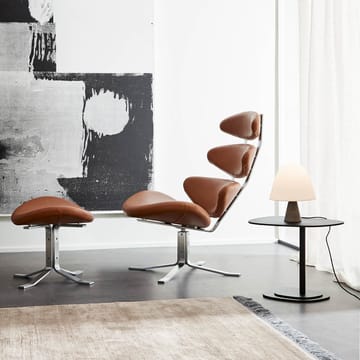 Lampa stołowa Meadow - Opal - dark atlantico limestone - Fredericia Furniture
